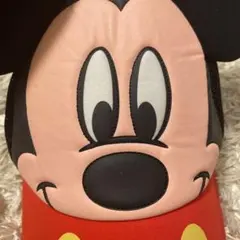 ミッキーマウス キャップ 赤