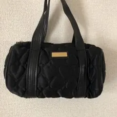 モスキーノ ハートキルティング ミニボストンバッグ