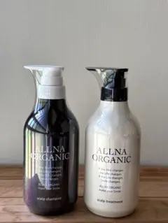 【新品未開封】ALLNA ORGANIC シャンプー＆トリートメントセットのサムネイル