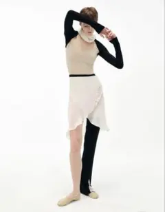 Typha バレエ巻きスカート　ライトパープル Typha バレエ巻きスカート ライトパープル - メルカリ