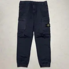 しょーきちくん着用 Stone Island ブラック カーゴパンツ パンツ 