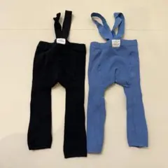 ベビー サスペンダー付きレギンス 2枚セットのサムネイル