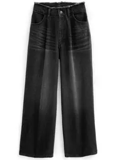 ルーズシルエットワイドデニムパンツ