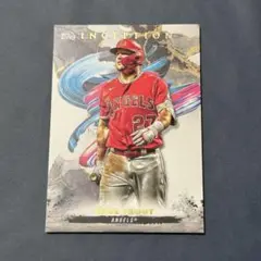 topps inception mike trout カード