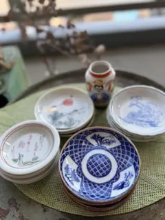 骨董 豆皿 木瓜形 菱形等 8種8枚 骨董 アンティーク - メルカリ