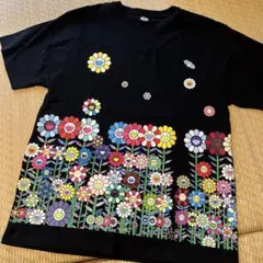 ひ*ー様 村上隆 Tシャツ Lサイズ 黒 ひ*ー様 村上隆 Tシャツ Lサイズ 黒 - メルカリ