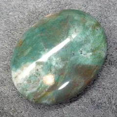 C376　インディアンアゲート　パームストーン　握り石　35✕45.5ミリ