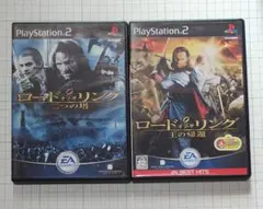 ロードオブザリング二つの塔と王の帰還PS2ゲーム
