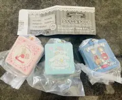 【新品未使用】サンリオキャラクターズ クッキー缶チャーム 3種セット