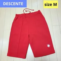 DESCENTE ジャムジー ハーフパンツ　M　レッド　トレーニングウェアのサムネイル