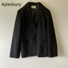 アリスバーリー テーラードジャケット ブラック ウール 高級感 オケージョン 秋