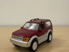 ⭐️ 三菱 パジェロ？　ショートボディ ミニカー SUV 4WD プルバック