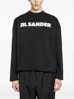 JIL SANDER ブラック ロゴカットソーのサムネイル