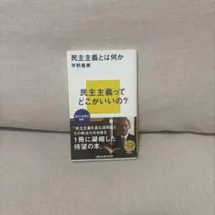 民主主義とは何か 宇野重規著
