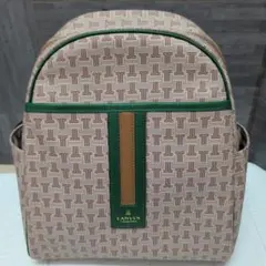 極美品 ランバンコレクション リュック 総柄 ネイビー - メルカリ