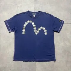 EVISU エヴィス カモメロゴ Tシャツ 半袖 Y2K archive 短丈 - メルカリ