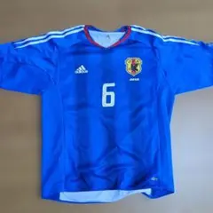 サッカー日本代表　2004アテネ五輪　阿部勇樹選手　ユニフォーム