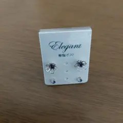 Elegant 花モチーフ ピアス(両耳用)