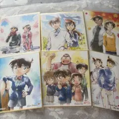名探偵コナン 色紙art 毛利蘭 工藤新一 服部平次
