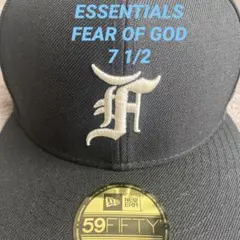 Fear of God New Era ニューエラ キャップ ブラック7 1/2