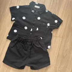 ブランシェス　シャツと短パンセット90cm