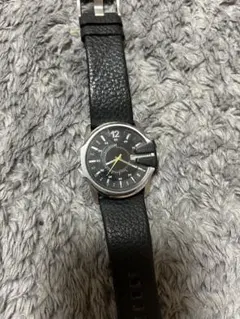 Orobianco 腕時計 クロノグラフ ブラック 純正革ベルト ラバーベルト 