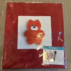 mojojojo 一番くじ C賞 赤　トートバッグ ドキドキ