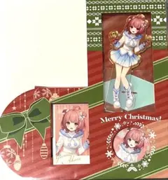 夢野あかり クリスマス 2023 アクリルスタンド チェキ 缶バッジ ぶいすぽ