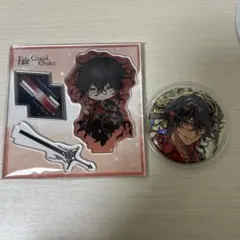 FGO ダンテ・アリギエーリ きゃらとりあ 缶バッチ アクスタ