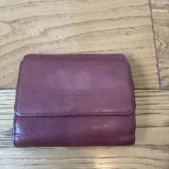 マーガレットハウエル ダウナー 折り財布 レッドのサムネイル