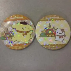 サンリオピューロランド 缶バッジ ポムポムプリン マフィン