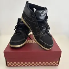 VANS ハイカットスニーカー ブラック23.5センチ　ユニセックス