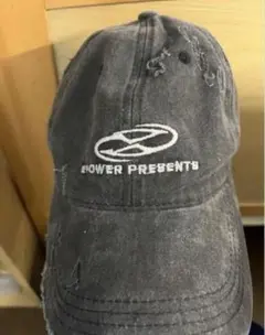 ダークグレー キャップ POWER PRESENTS