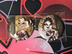 ヘルヴァボス アニメイトカフェ グリッター缶バッジ オクタヴィア