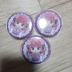 五等分の花嫁 中野 二乃 わんこめし 缶バッジ