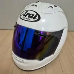 値下げ】Arai アライ RX-7 RR4 アルミナシルバー Lサイズ - メルカリ