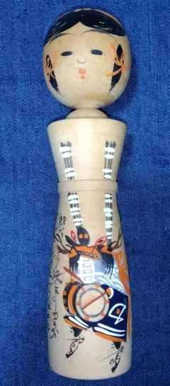 Vintage Yamanaka Sanpei山中三平作創作こけし8.5 cm - メルカリ