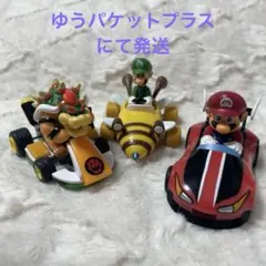 【マリオカート】プルバックフィギュア プルバックカー ミニカー　3個セット