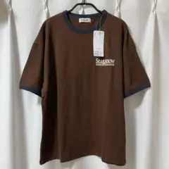 ディスコート＊ワンポイントリンガーTシャツ ユニセックス 新品