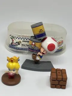 レトロ スーパーマリオ フィギュア ベビィピーチ キノピオ他 まとめ売り