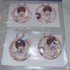 ホロライブ 一番くじ 宝鐘マリン 缶バッチ 通常 ホロ セット