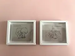 キキララ　リトルツインスターズ　マグネット　本屋さん限定