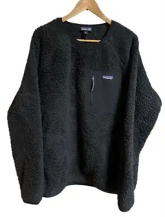 最終値下　patagonia フリース　ロスガトスクルー　 XL ブラック