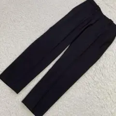 《美品》 TAKEO KIKUCHI パンツ チャコール M ビジネス キレイめ