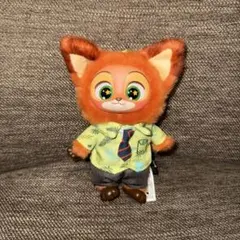 MINISO ズートピア ZOOTOPIA ぬいぐるみチャーム ニック・ワイルド