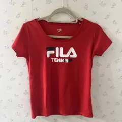 FILA テニス Tシャツ レッド