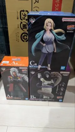 ナルト 疾風伝 1番くじフィギュアA賞、B賞、C賞 3体セット