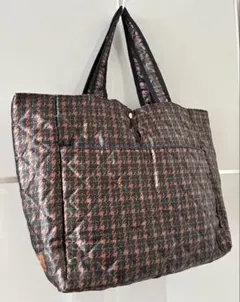 【新品未使用】Demi-Luxe BEAMS 千鳥格子 キルティングトートバッグのサムネイル