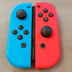 【美品純正完動品】任天堂Joy-Conコントローラー 青赤㊴