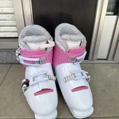 Beat 子ども用スキー靴 22cmホワイト/ピンク